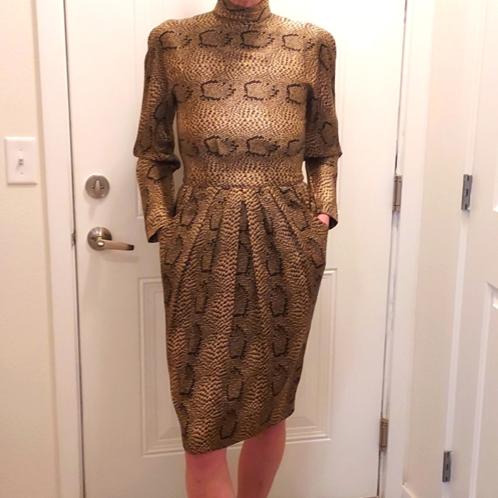 Stunning Python Vintage Dress